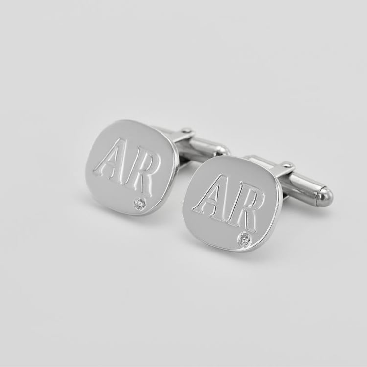 Strieborné manžetové gombíky 33232