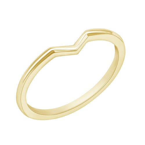 Minimalistický vykrojený prsteň Heldai