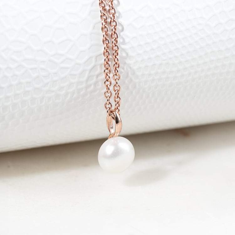 Zlatá nežná kolekcia s perlami Zufine 143043