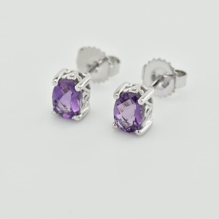 Náušnice zo striebra 21190