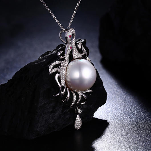 Náhrdelník s perlou 12890