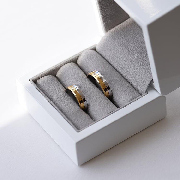 Ploché svadobné obrúčky 61377