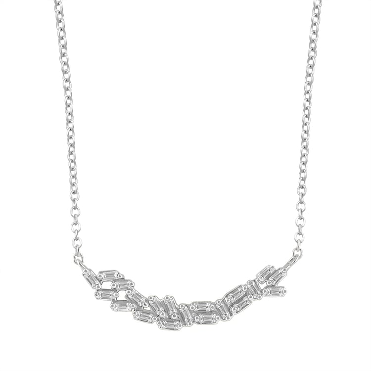 Zlatý náhrdelník s lab-grown diamantmi 158650