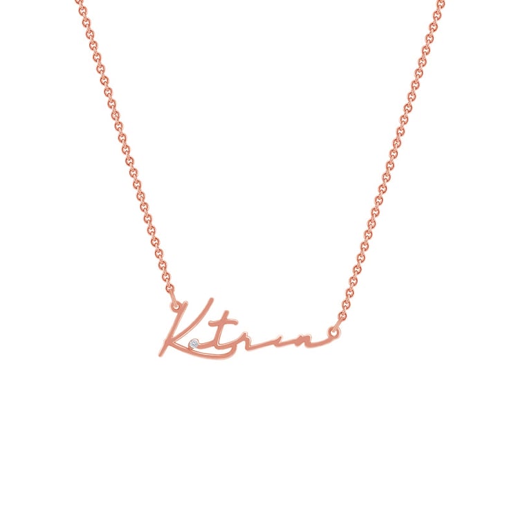 Zlatý náhrdelník s diamantom 69850