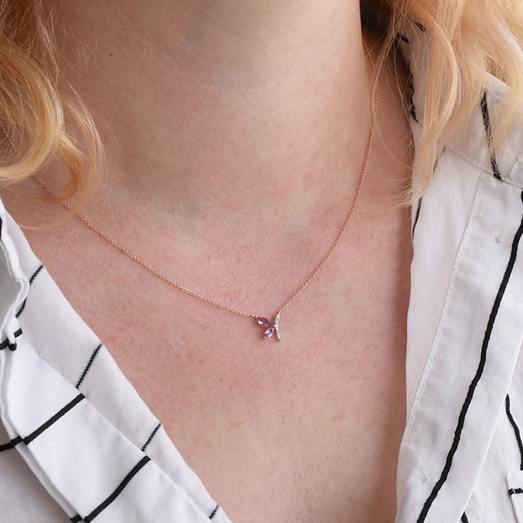 Náhrdelník s drahokamami 87414