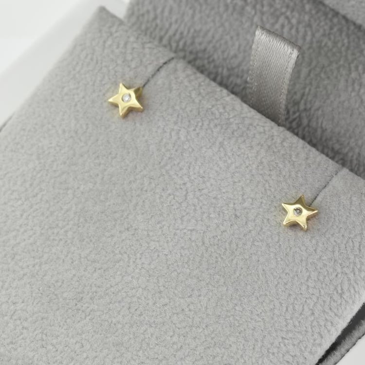 Náušnice s diamantmi 38752