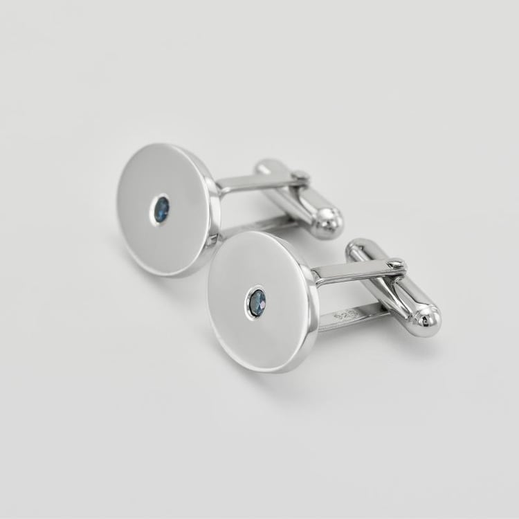 Strieborné manžetové gombíky 19212