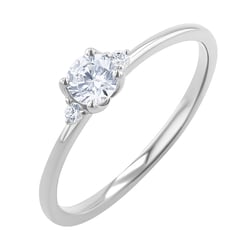 Zásnubný prsteň s lab-grown diamantmi Hye