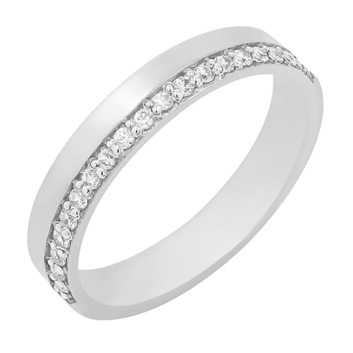 Zlaté snubné prstene s lab-grown diamantmi Annora