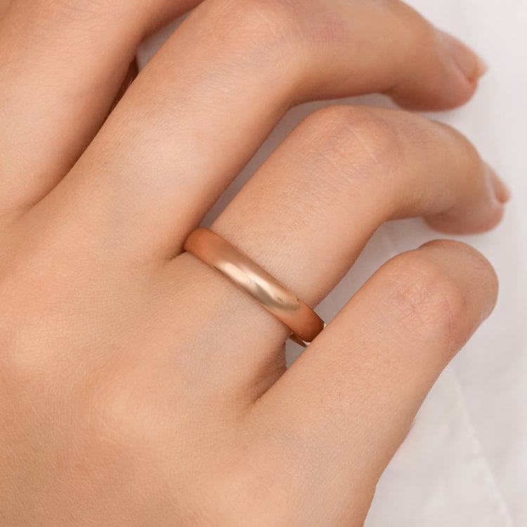 Komfortné svadobné obrúčky zo zlata 158876