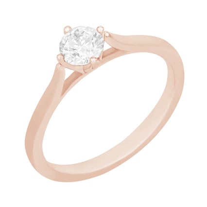 Zásnubný prsteň s diamantom Nolyn