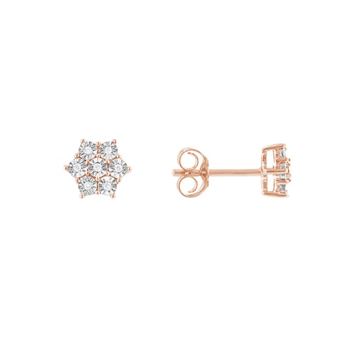 Elegantné diamantové náušnice Romaine