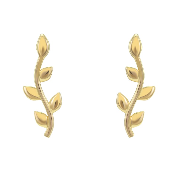 Náušnice zo zlata climber 36806