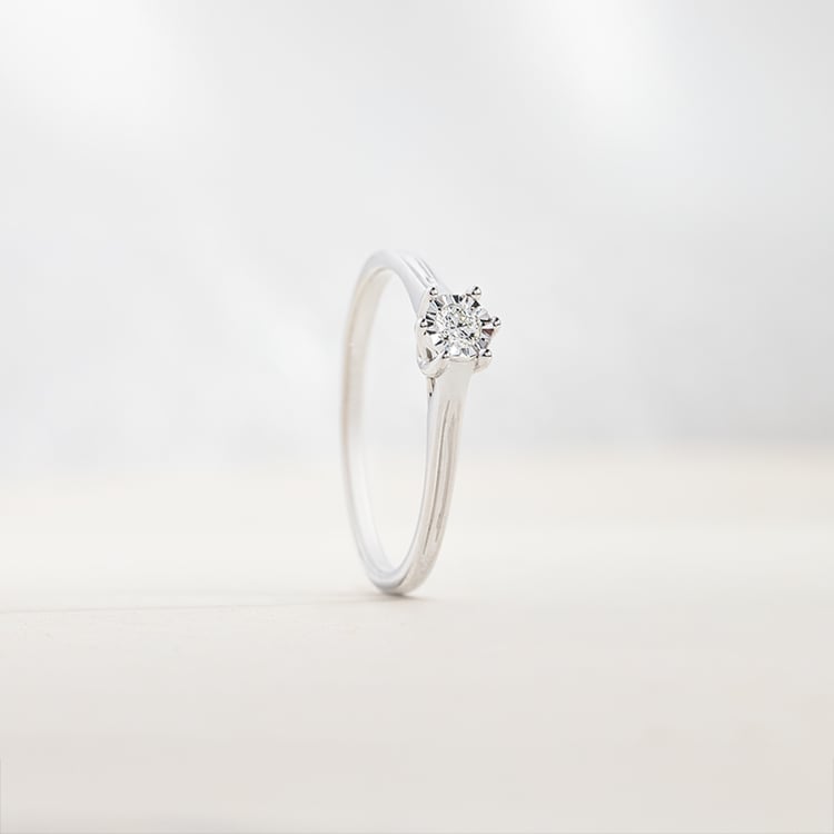 Zásnubný prsteň s lab-grown diamantom Akaia 146600