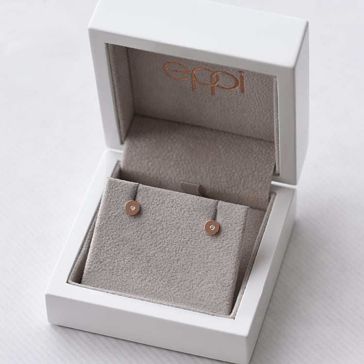 Náušnice ve tvaru disku 72445