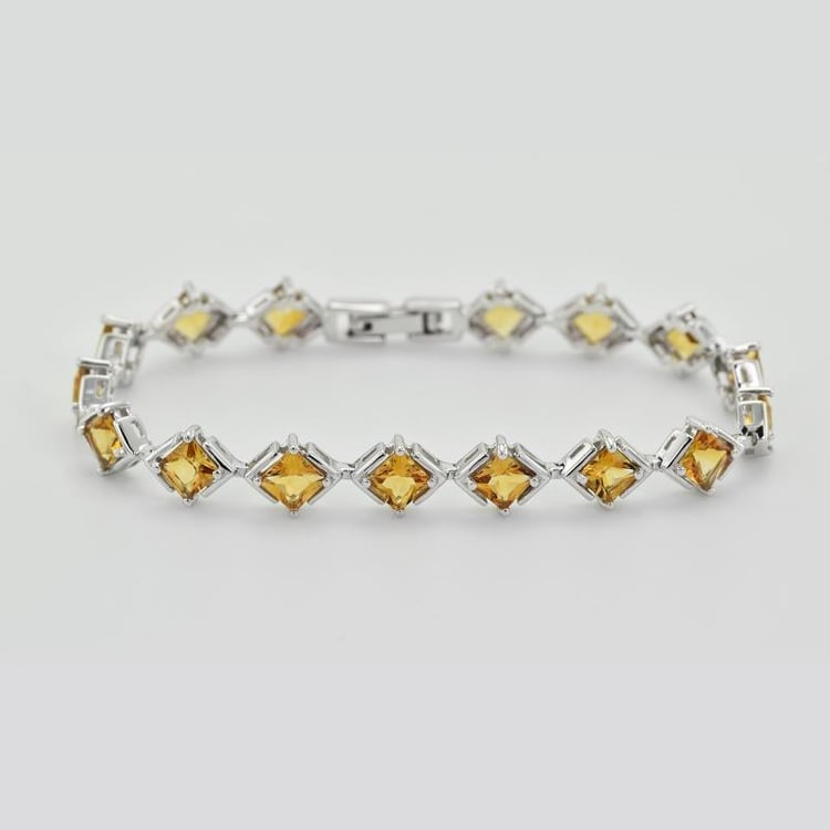 Citrínový náramok 27120