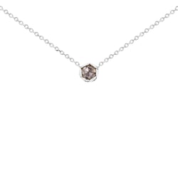 Minimalistický náhrdelník so salt and pepper diamantom Allen