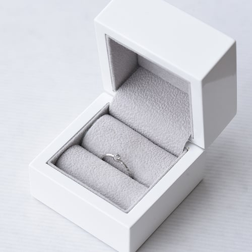 Minimalistický diamantový prsteň Kathleen