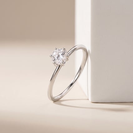 Zásnubný prsteň zo zlata s 1.13ct IGI certifikovaným lab-grown diamantom Birdie