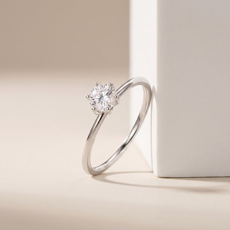 Zásnubný prsteň zo zlata s 1.13ct IGI certifikovaným lab-grown diamantom Birdie 167015