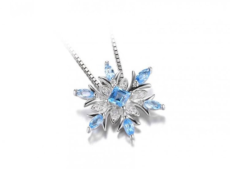 Náhrdelník s topásmi 14575