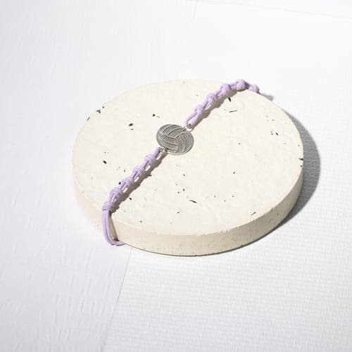 Povrázkový náramok lopta s gravírom vašej voľby Volleyball