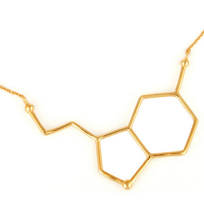 Náhrdelník z pozlateného striebra Danyta