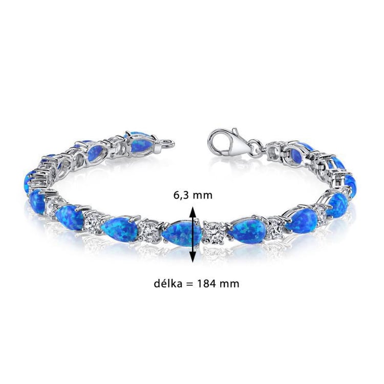 Náramok s opálom 3801