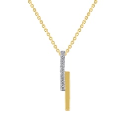 Zlatý prívesok s lab-grown diamantmi Katie