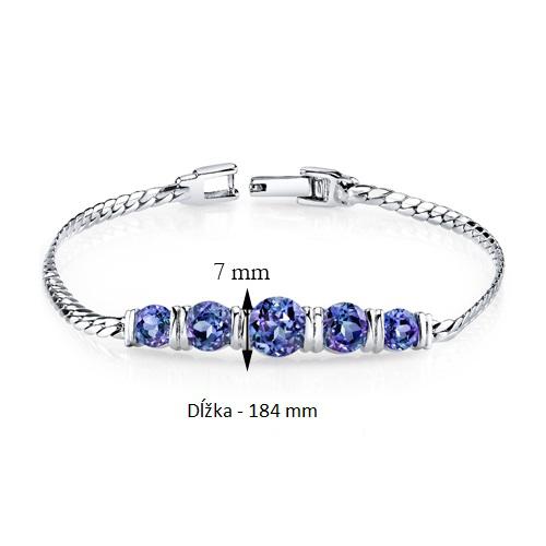 Strieborný náramok 17973