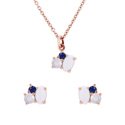 Set cluster šperkov zo zlata Walter