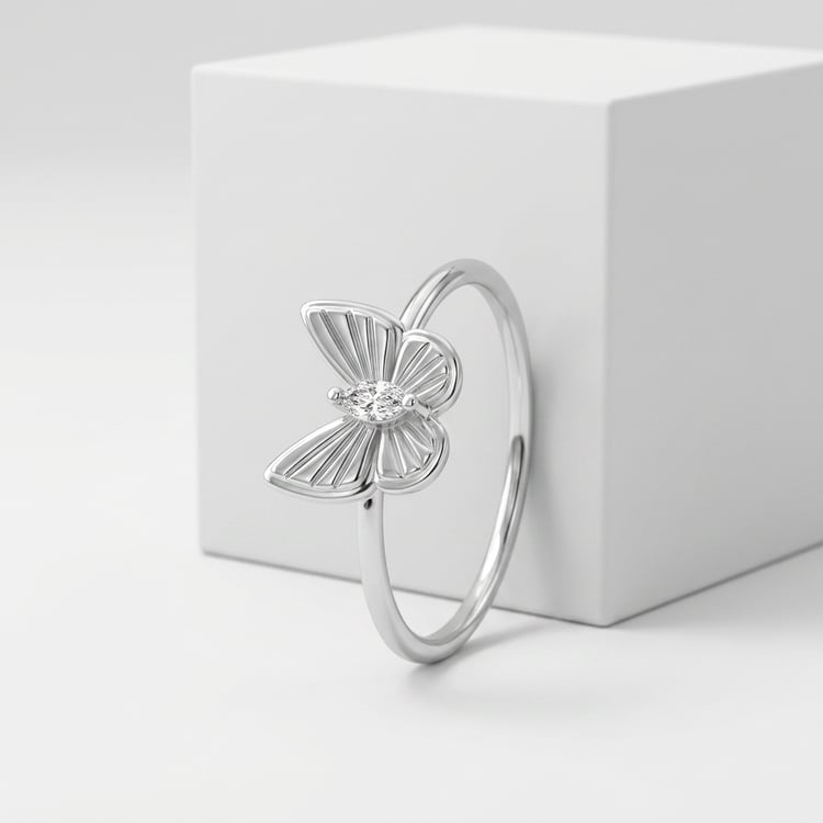 Zlatý prsteň s lab-grown diamantom Rachel 169698
