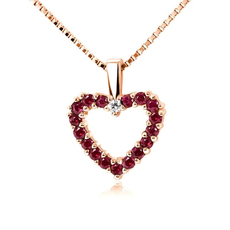 Rubínové srdiečko Cleoney 8316