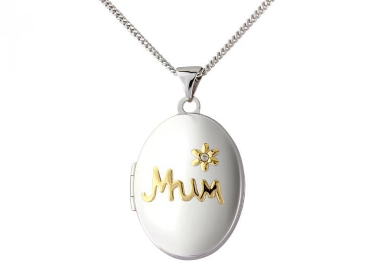 Strieborný medailón Mummy