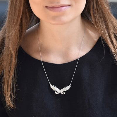 Náhrdelník anjelske krídla