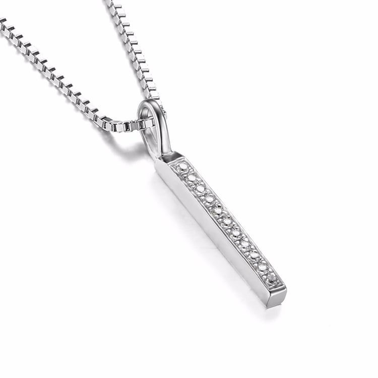 Jemný strieborný náhrdelník 18863