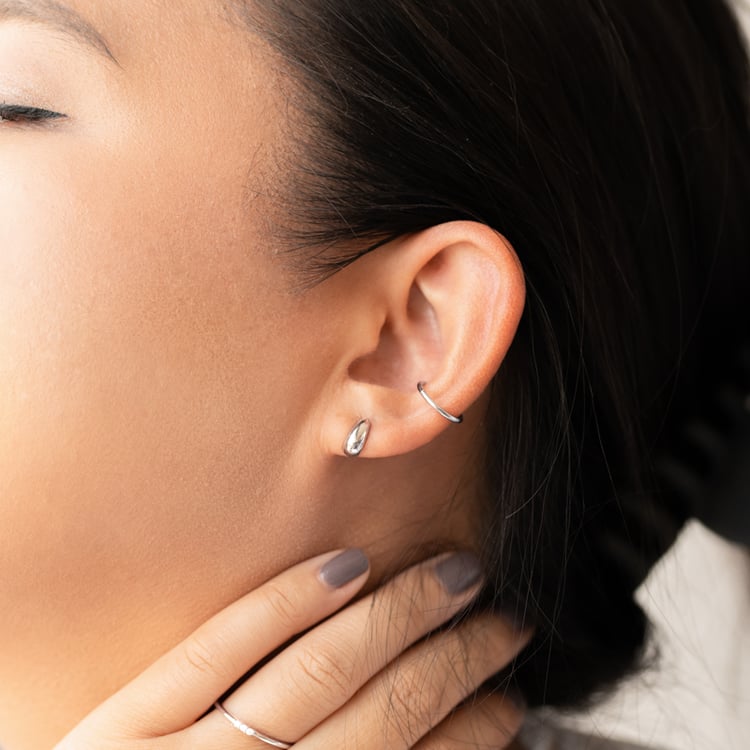 Zlaté napichovacie náušnice Rachelle 128092