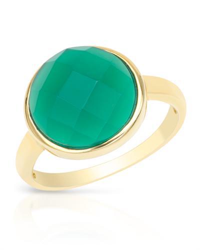 Kráľovský Carrington prsteň s chalcedónom z kolekcie Elena