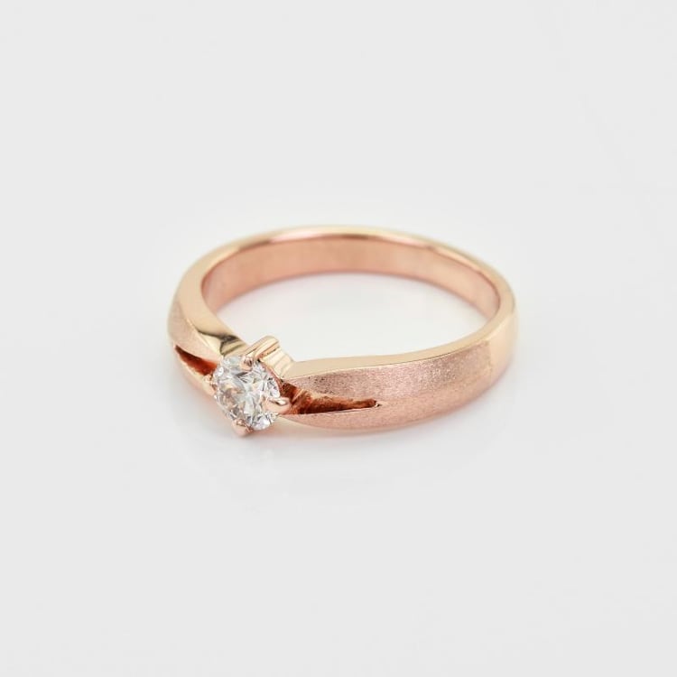 Zlatý diamantový prsteň 19626