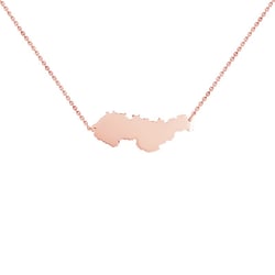 Strieborný náhrdelník Československo