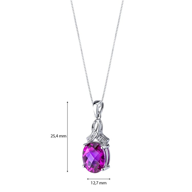 Náhrdelník so zafírom 25455