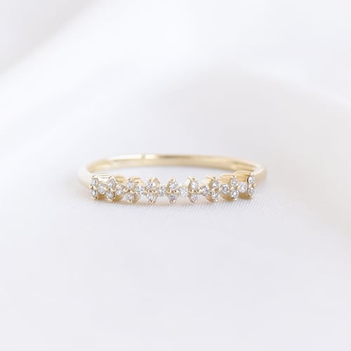 Romantický eternity prsteň s lab-grown diamantmi Betsy