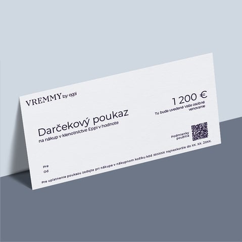 Darčekový poukaz v hodnote 1200 Eur
