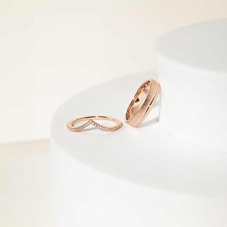 Diamantový vykrojený prsteň Livie 142625