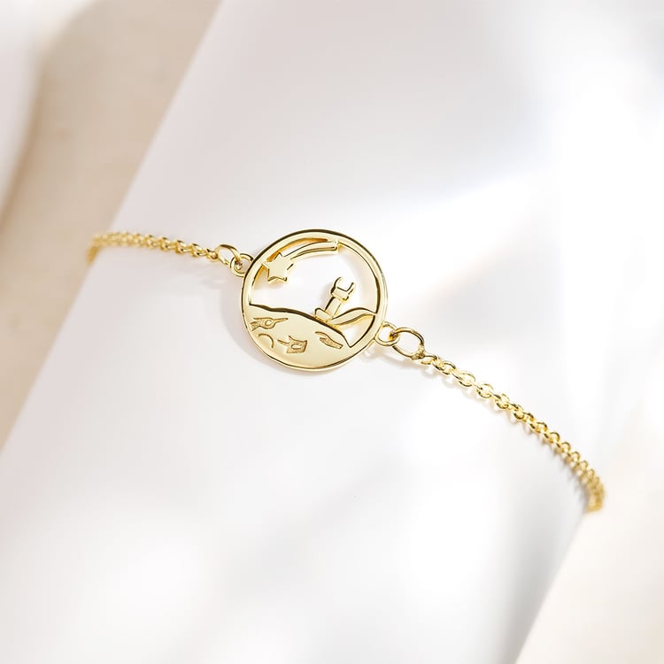 Vykrojený náramok s líškou Malý princ 157529