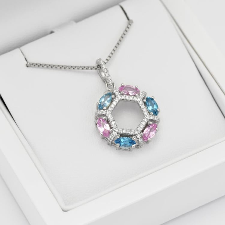 Drahokamový náhrdelník 15125