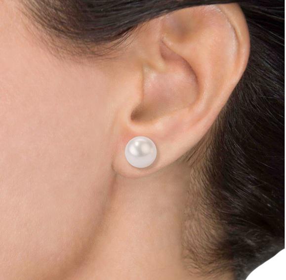 Zlaté náušnice Lely 6872