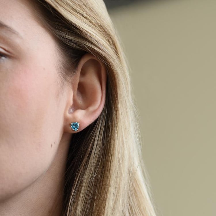 Topásové náušnice 25656