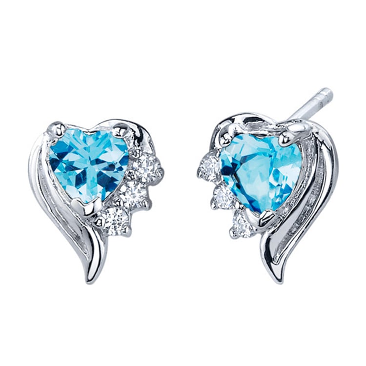 Strieborné náušnice