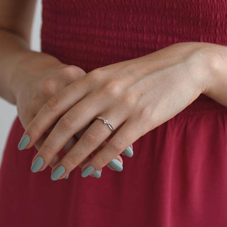 Prsteň s morganitom 70230